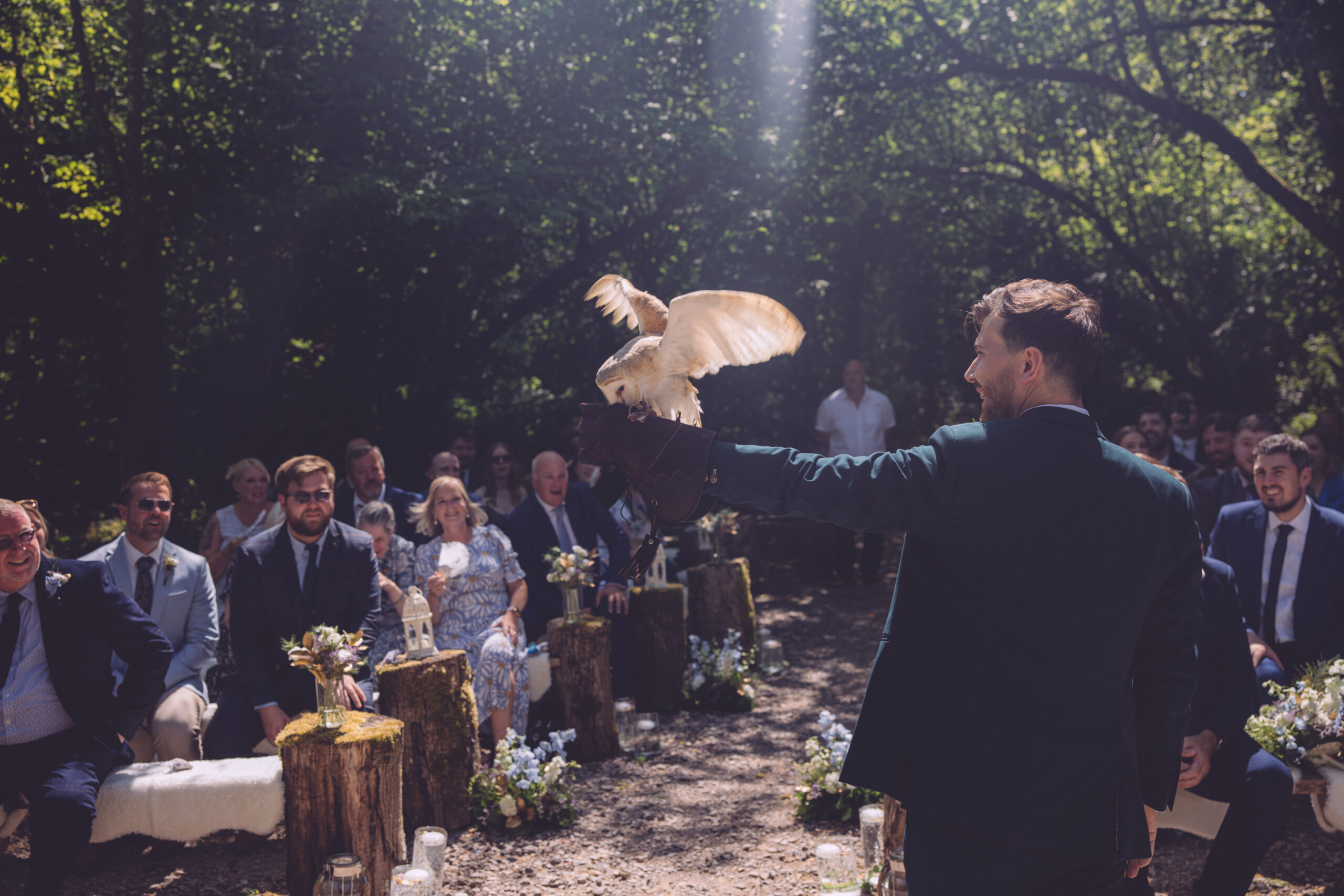 Owl ring bearer